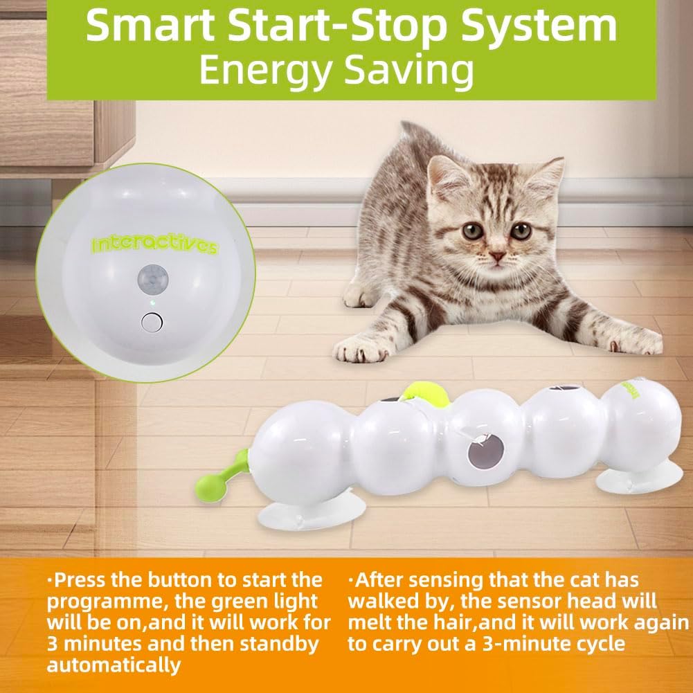Cat Toy Automatic Fluffy Tail Teaser
