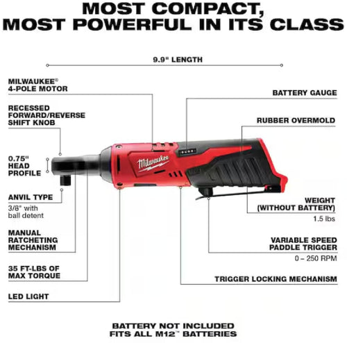 RPM Ratchet w/ Variable Speed Trigger
