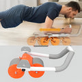 Dispozitiv cu role pentru exerciții musculare