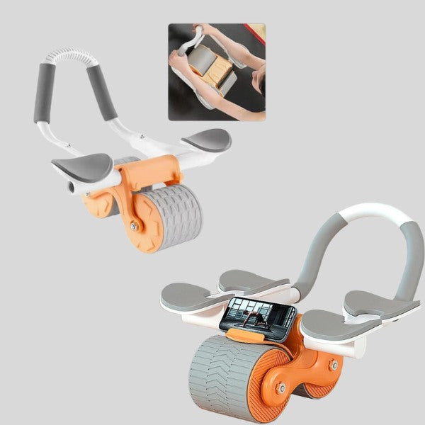 Dispozitiv cu role pentru exerciții musculare