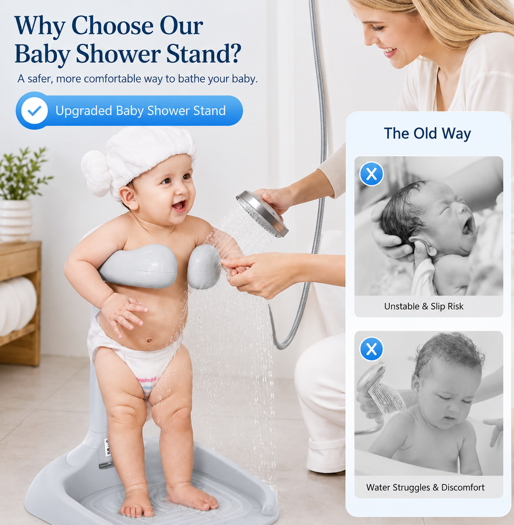 Baby Standing Bath Support Rack™